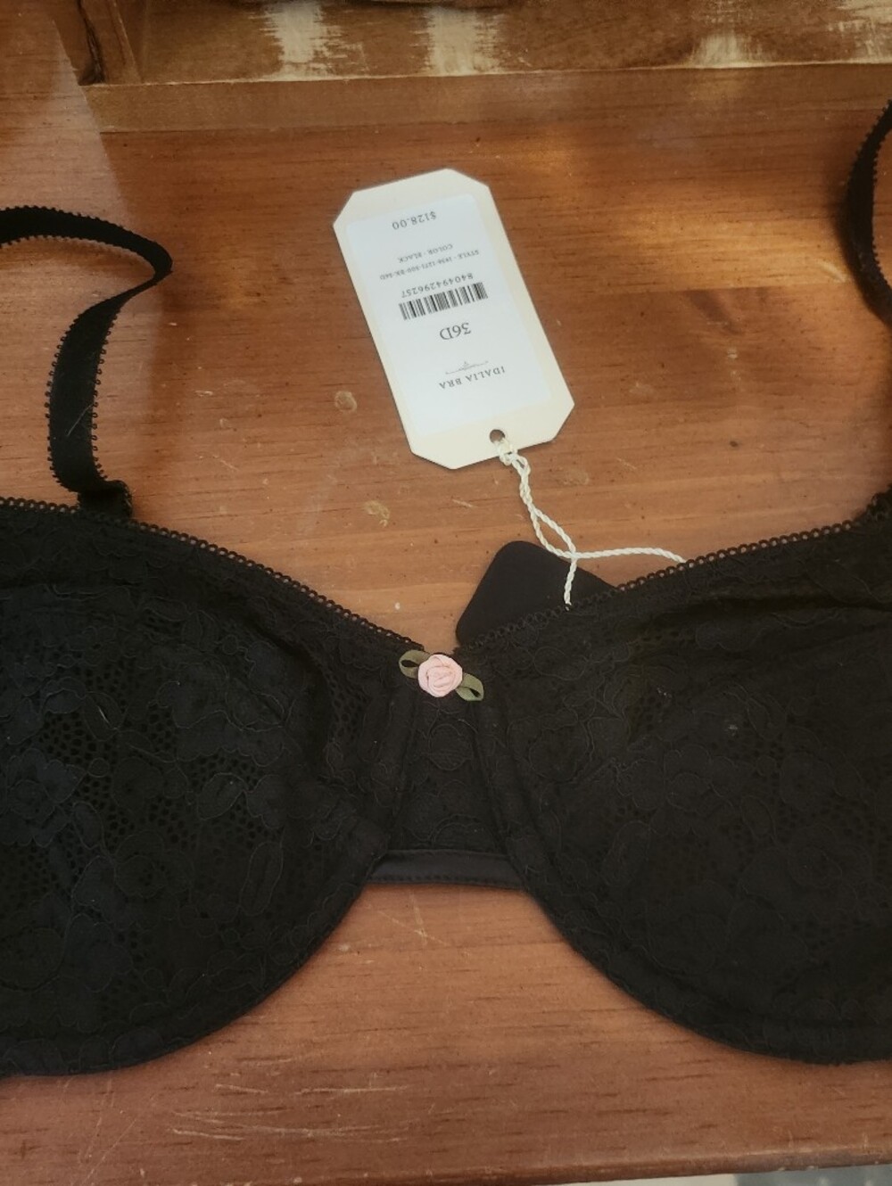 Doen Idalia Black Lace Bra